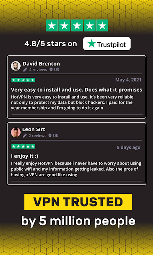 Screenshot Hot VPN: Super Fast & Safe