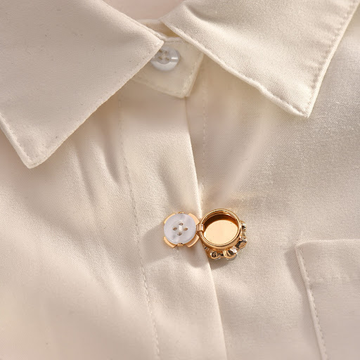 Title 6, European And American Fashion Shirt Flower Rhin...