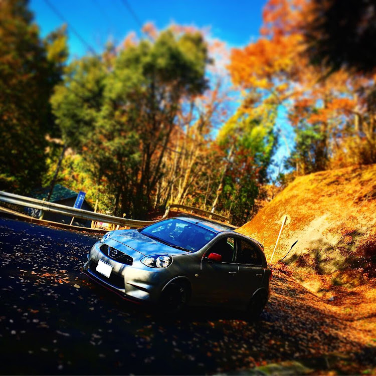 マーチのドライブ・マーチニスモ・山中湖に関するカスタム事例の投稿画像2枚目