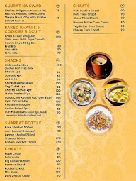 Shriniwas (Bhikaram Chandmal) menu 3