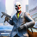 Icon Real Gangster Bank Robber Game