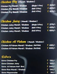 Mandi King Arabian Restaurant menu 5