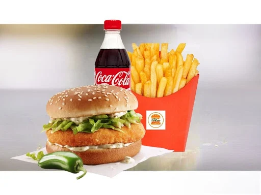 Spicy Chicken Fillet Burger Meal