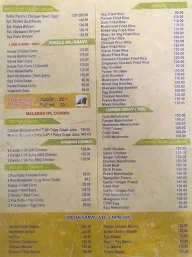 Malabar Biriyani Center menu 1