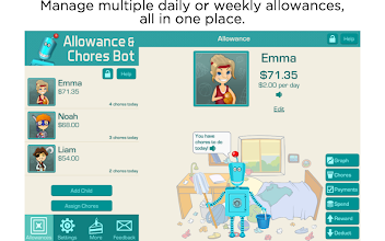 Image result for Allowance & Chore Bot"