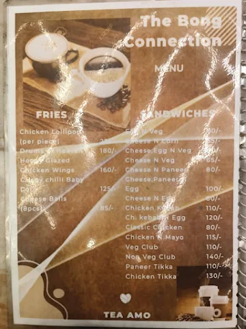 Kusum Rolls menu 