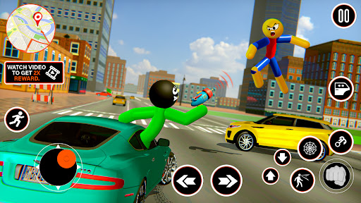 Screenshot Open World Spider Stickman