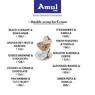 J V Group Amul Ice-Cream Parlour menu 2