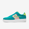 air force 1 '07 oracle aqua / washed coral / white / ghost green