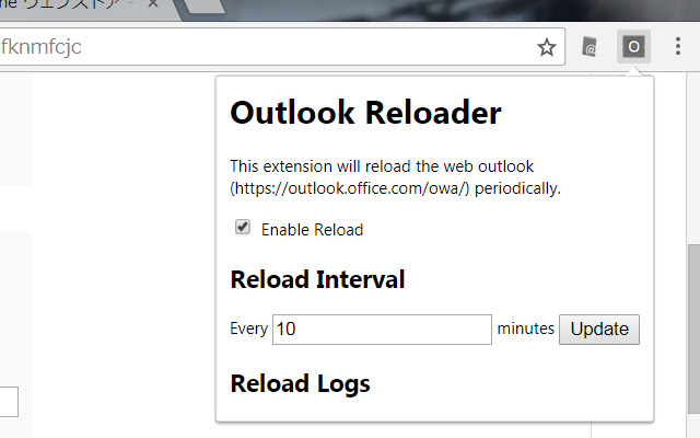 Outlook Reloader