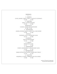 Pi Pizzeria menu 6