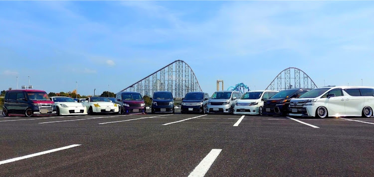 セレナの東海美箱・長島ミーティング・お疲れ様でした！・たくさんの出会い・長島スパーランドに関するカスタム事例の投稿画像4枚目