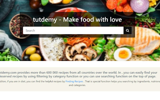 Recipes Make food with love - Tutdemy