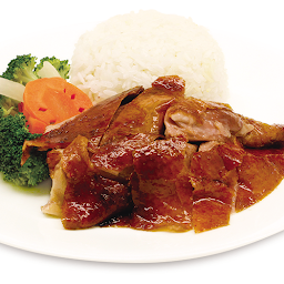 BBQ Duck With Rice