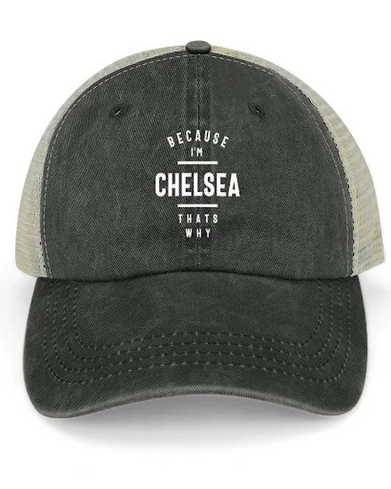 Chelsea Personalized Name Cowboy Hat Fashion Beach Golf C... - 0