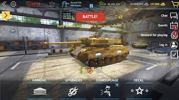 Modern Assault Tanks: War Game Screenshot