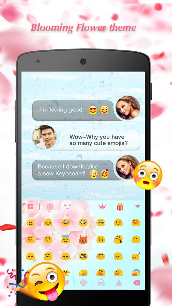 Keyboard -Boto:Blooming Flower Screen 1