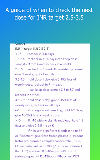 Warfarin Dose Calculator