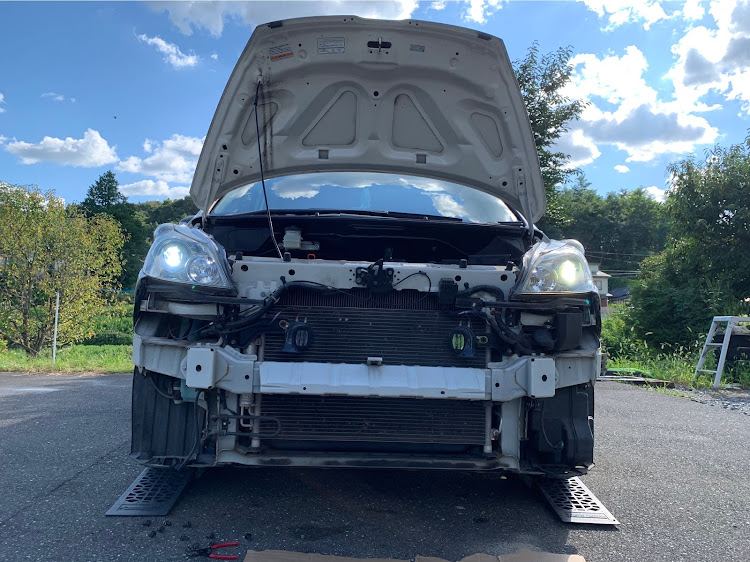 ステップワゴンのHID交換・8000K・洗車・RG保存会・ステップワゴンRG1に関するカスタム事例の投稿画像1枚目