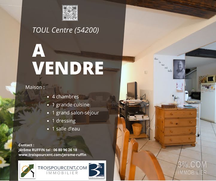 Vente maison 10 pièces 150 m² à Toul (54200), 140 000 €