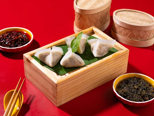 Basil Flavoured Chicken Dumplings (6 Pcs)(Ak)