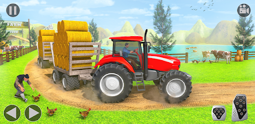 Real Tractor Driving Simulator