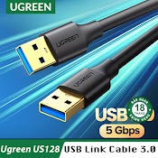 Cáp Usb 3.0 Link 2 Đầu Đực Cao Cấp Ugreen Us128 - Bh 18T Chính Hãng