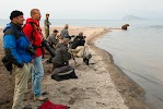 Kurilskoye meer, naast de observatietoren<br />
foto: © Wim Broekman