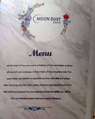 Moon Dust Cafe By Baan Thai menu 1