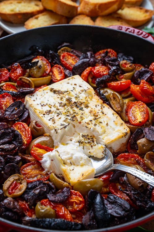 Mediterranean Baked Feta