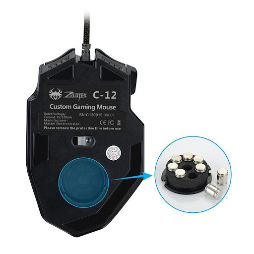Title 1, Reliable Hotselling Gaming Mouse Zelotes C-12 P...