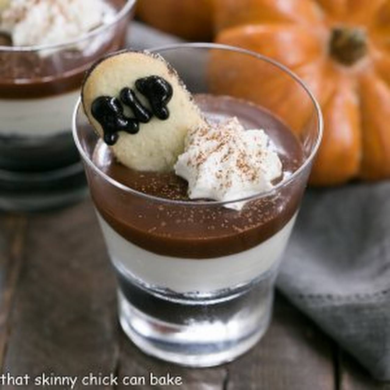 Fudgy Tombstone Parfaits #ProgressiveEats