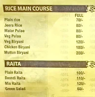 Ayaan Chicken Corner & Family Restaurant menu 2