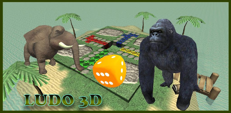 Ludo Jumanji Game Board 3D