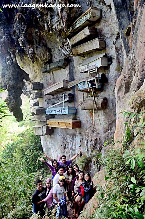 Laagan Kaayo in Hanging Coffins, Sagada