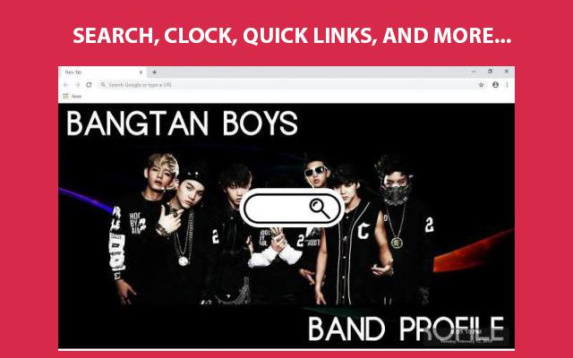 BTS Bangtan Boys Wallpapers and New Tab