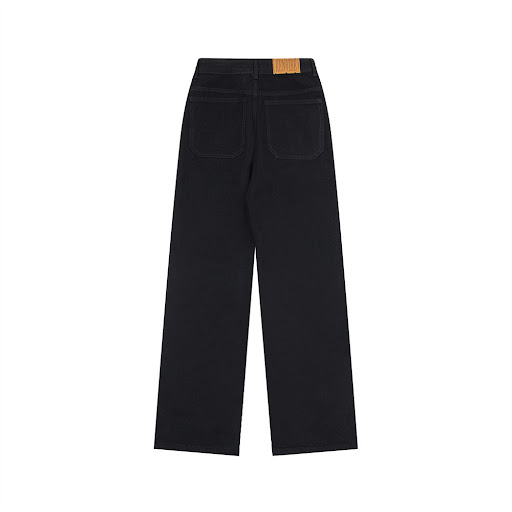 Title 5, Spider Web Embroidered Denim Trousers for Men, ...