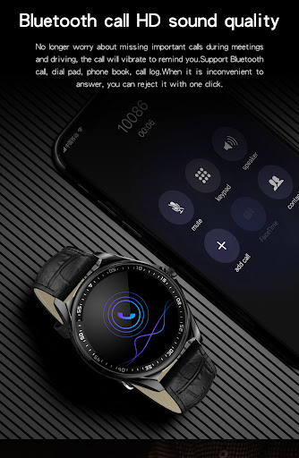 Title 3, Bluetooth Smart Watch with Call Functionality M...