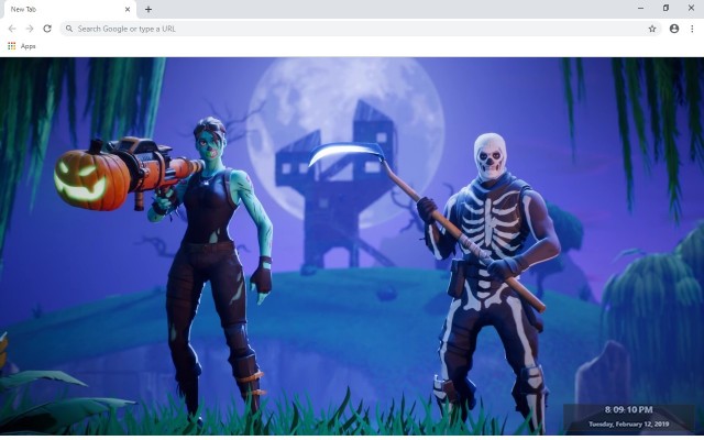 Fortnite HD New Tab & Wallpapers Collection