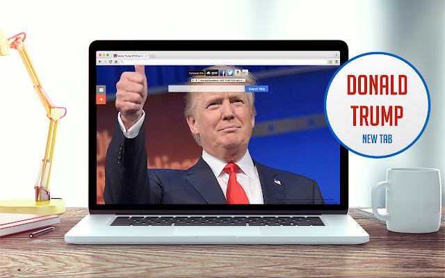 Donald Trump 2016 New Tab