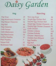 Daisy Garden menu 1