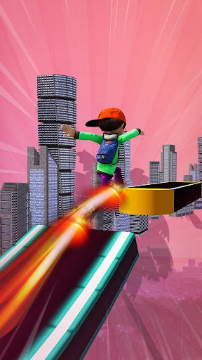 Neon Sky Roller 3D Real Stake Fun