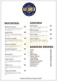 By Chance - Resto Pub menu 2