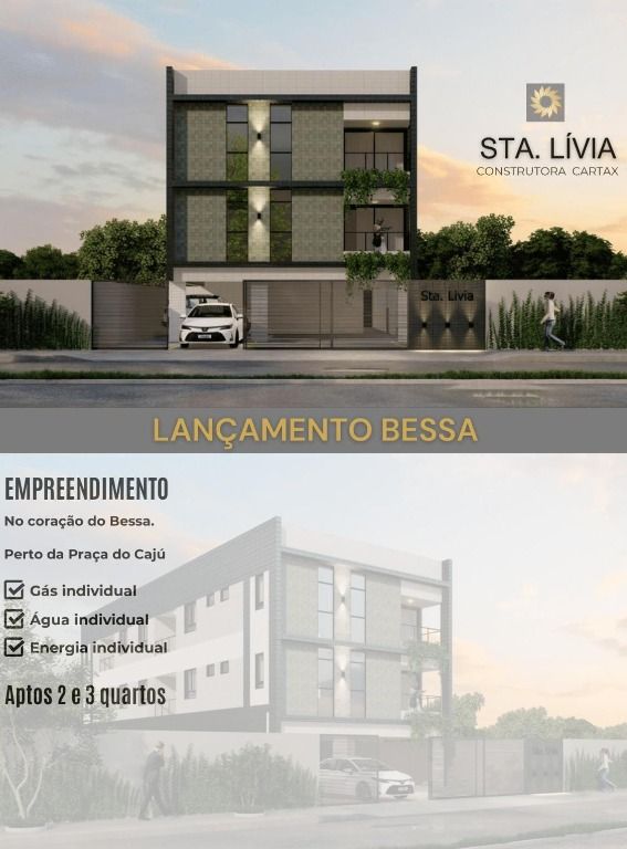 Apartamento com 2 dormitórios à venda, 52 m² por R$ 260.000,00 - Bessa - João Pessoa/PB