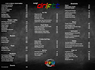 Cafe Driftt menu 1