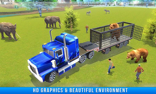 Animal Transport Truck Driving Game 2018