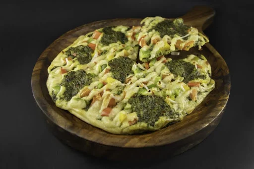 Green Pesto Pizza [8 Inches]