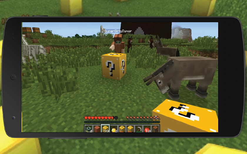 Lucky Gold Blocks Mod Screen 1