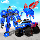 Flying Monster Truck Transform Elephant Robot Game 1.0.7