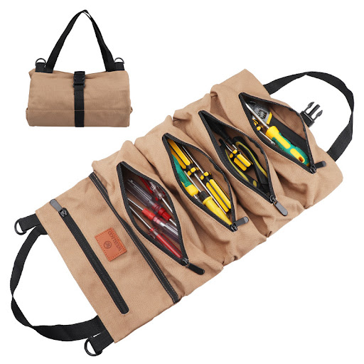 Title 2, Hardware Car Canvas Tool Hanging Bag Kit. Organ...